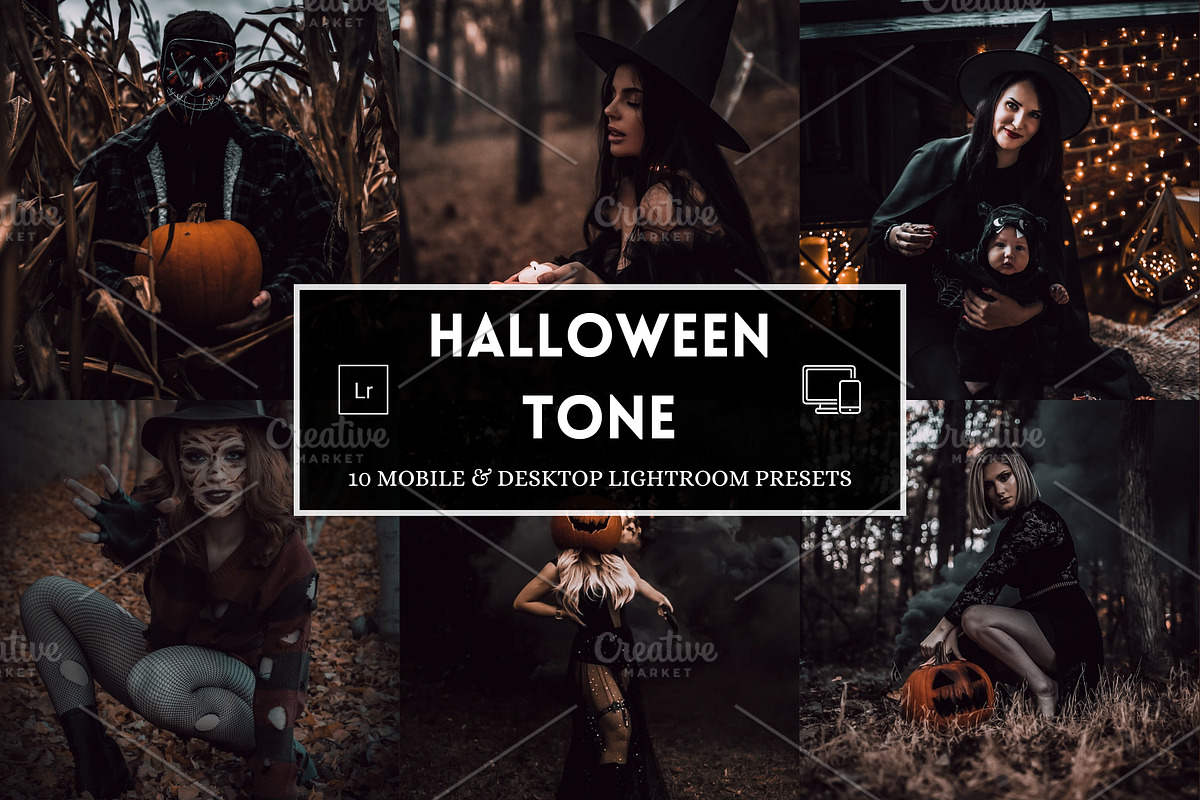 10 Halloween Lightroom Presets, a Preset Add-On by MEPRESETS (Photo 1 of 8)