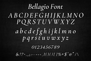 Bellagio - Elegant Italian Serif, a Serif Font by OWPictures (Thumbnail 11 of 12)