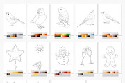 Digital Sketches & Color Palettes, a Palette Add-On by Julia Dreams (Thumbnail 5 of 7)