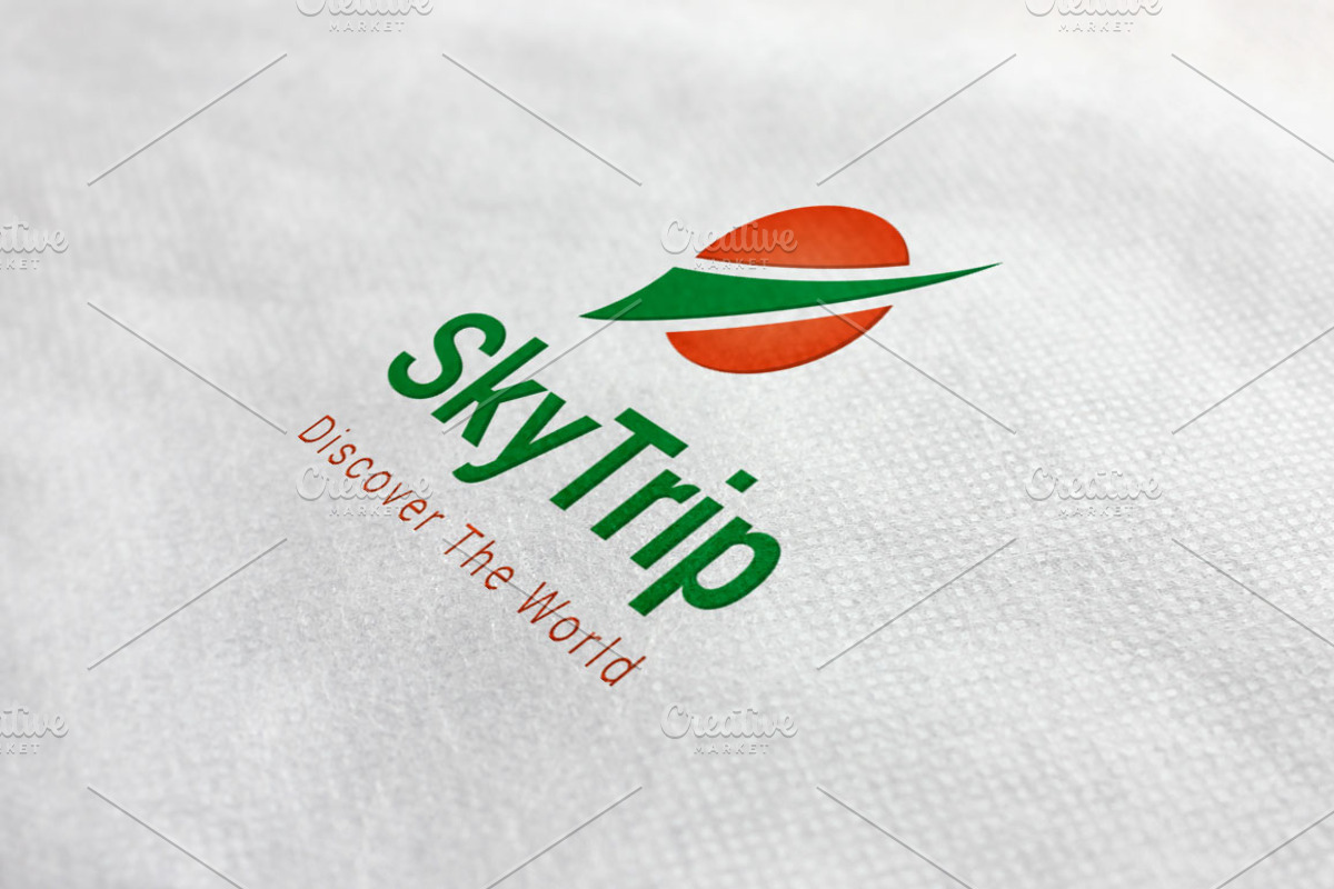 Sky Trip Logo, a Branding & Logo Template by ArtFusion (Photo 1 of 5)