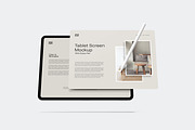 Landscape Tablet Screen Mockup, an iPad Mockup by Rizky Audymas (Thumbnail 2 of 9)