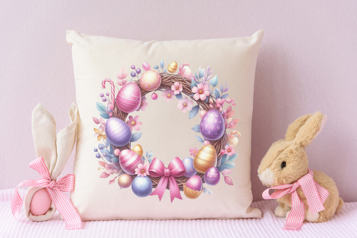 Pink & purple Easter sublimation, an Illustration by RobertsArt (Photo 7 of 7)