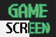 Arcade Pixel CRT Monitor Text Effect, a Layer Style Add-On by studiogstock (Thumbnail 2 of 2)