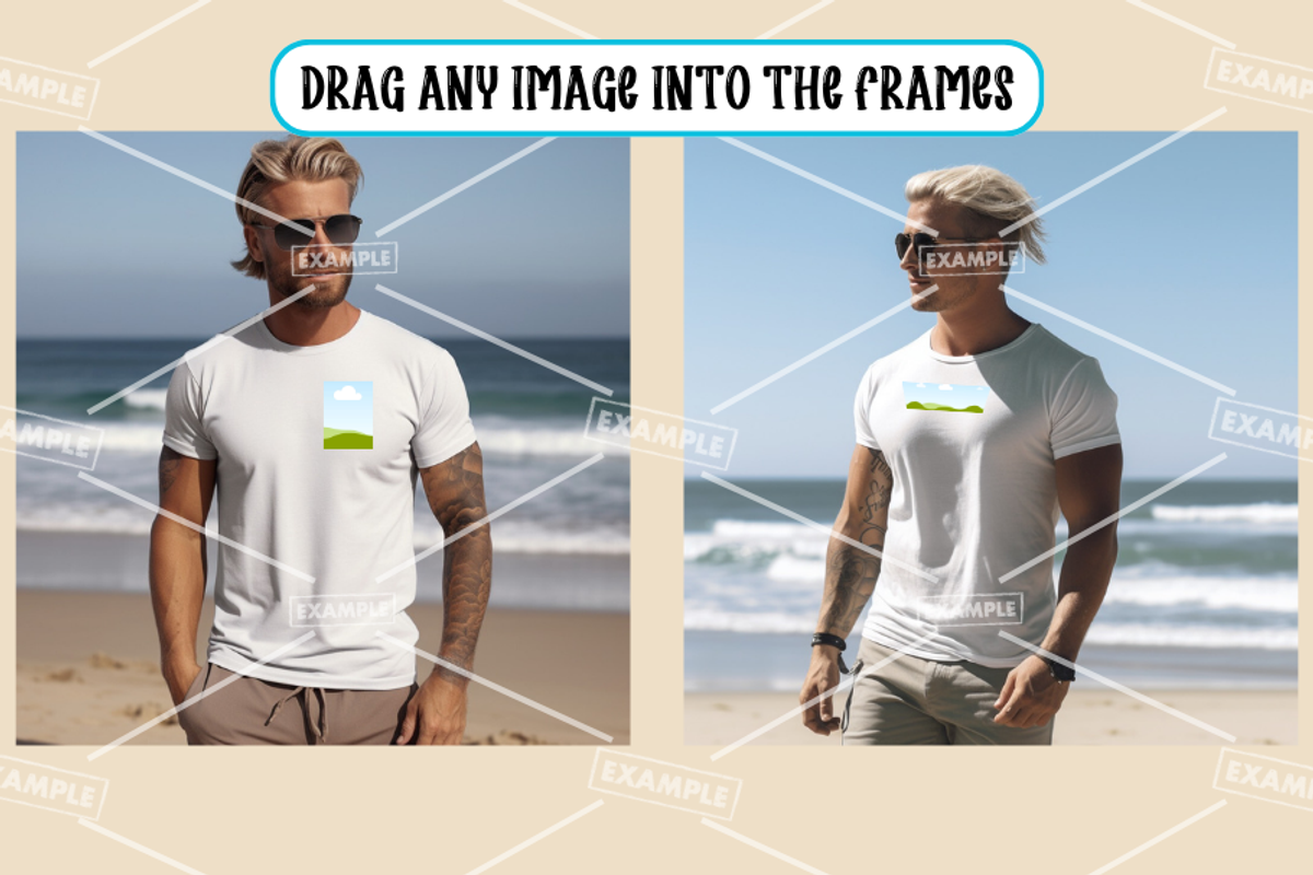 Mens T-Shirt Product Mockup Bundle, an Apparel Mockup by Jay Major Designs (Photo 2 of 11)