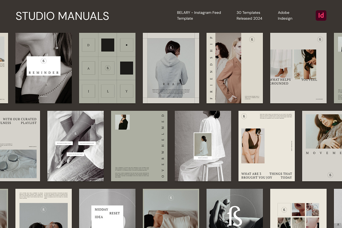 BELARY – Instagram Feed, a Social Media Template by Studio Manuals (Photo 3 of 8)