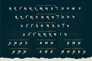 Caltons Typeface