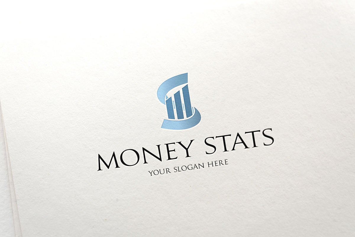 Money Stats Logo Template, a Branding & Logo Template by LogoBuy