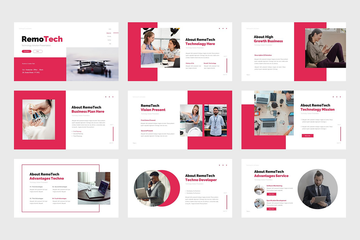 RemoTech - Technology Solution GSL, a Presentation Template by PuriCreative (Photo 2 of 5)