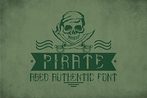 Pirate Modern Label Typeface