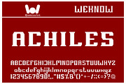 Millenium 3 font, a Font by weknow (Thumbnail 1 of 5)