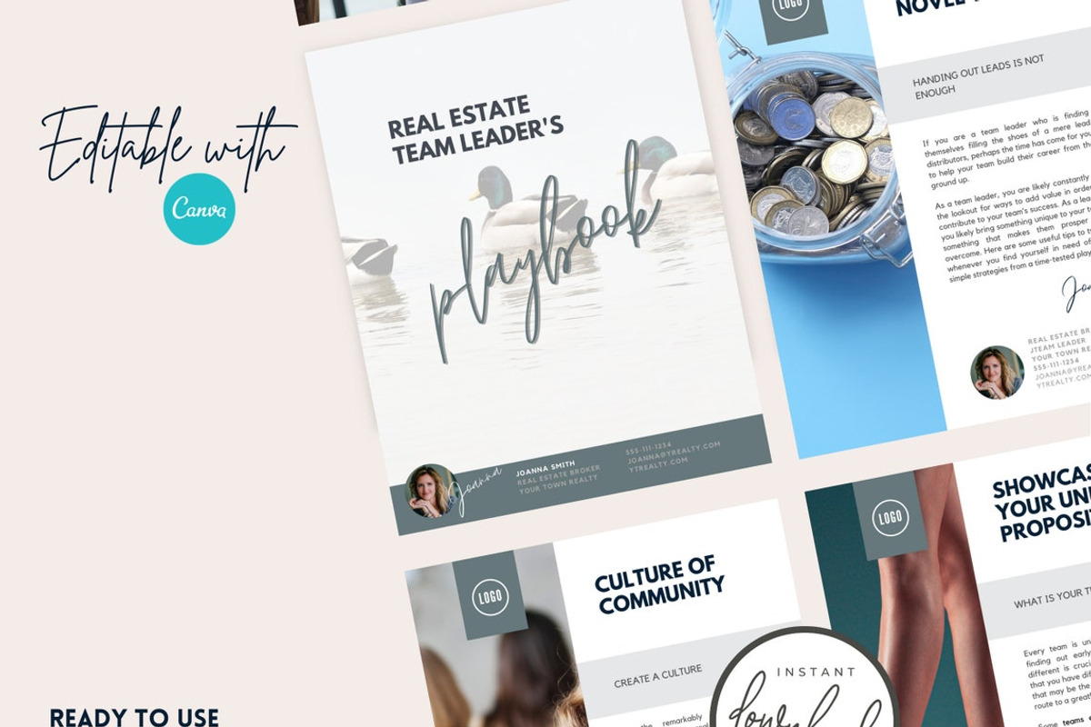 Team Leader's Playbook Guide How-To, a Flyer Template by RealEstateDreams (Photo 1 of 4)