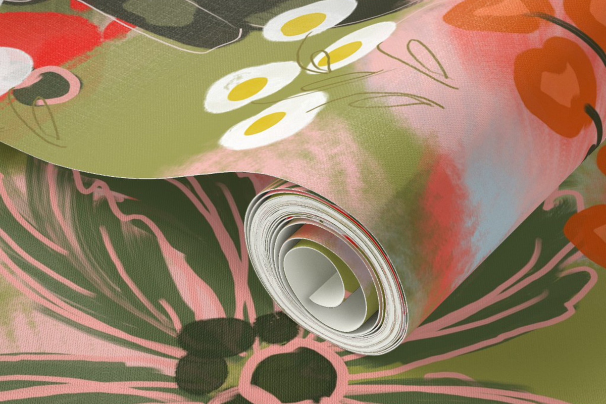 Multicoloured cactus palms pattern, a Pattern Graphic by Cotton Melon pattern Shop (Photo 5 of 7)