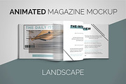 Animated Magazine Mockups | PACK, a Print Template by wowproduction (Thumbnail 3 of 5)