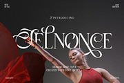 Selnonce - Elegant Luxury Serif, a Serif Font by Qweera Studio (Thumbnail 1 of 12)