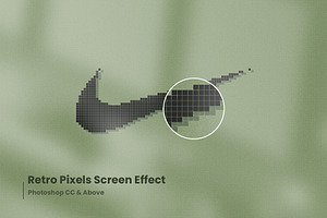 Retro Pixels Screen Effect