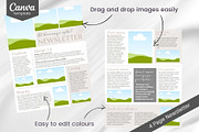 Canva Newsletter Template Cosmetics, an Email Template by PixelCraft (Thumbnail 3 of 15)