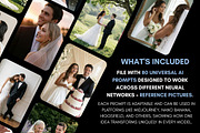80 AI Wedding Photoshoot Prompts, a Holiday Photo by Selenique Studio (Thumbnail 2 of 6)