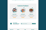 Travel Agency Landing Page, an UI Kit Template by CreativeShaper (Thumbnail 5 of 6)