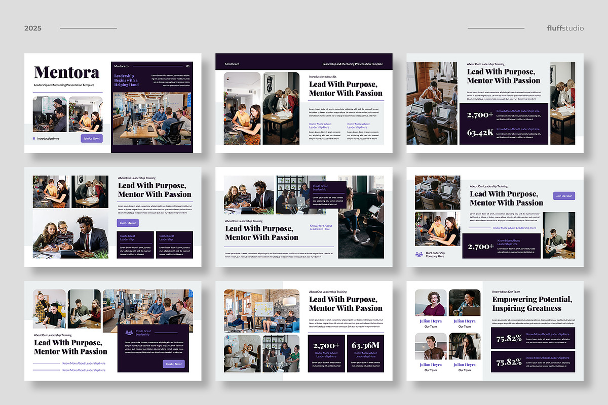 Leadership Training Powerpoint, a Presentation Template by fluffstudio (Photo 2 of 4)