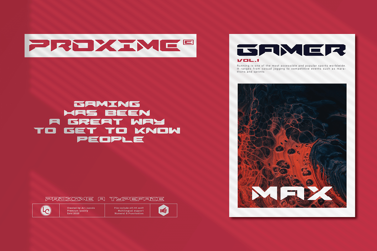 Proxime, a Sans Serif Font by Linecreative (Photo 3 of 8)