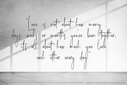 Handwritten Font | Midnight Romance, a Script Font by Rochart (Thumbnail 4 of 7)