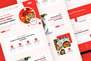 DELIZUZ - Food Culinary Landing Page, an UI Kit Template by ENATIVE (Thumbnail 3 of 4)