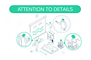 Business Isometric Illustrations, an iPhone Mockup by Boyko Pictures (Thumbnail 6 of 14)