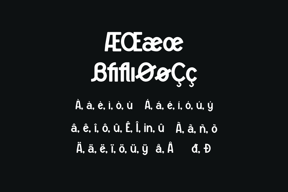 Mono Glafteb - Modern Brand Font, a Sans Serif Font by Iqsiart Studio (Photo 9 of 14)