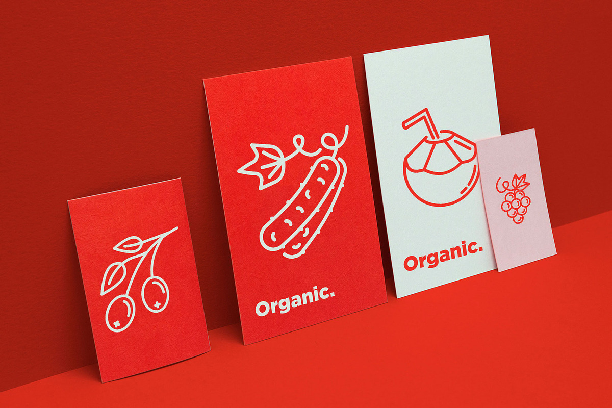 Organic | 25 Thin Line Icons, an Outline Icon by Alex Blogoodf (Photo 11 of 15)