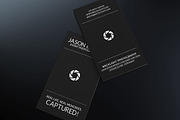 Black Photography Business Card, a Business Card Template by Marvel (Thumbnail 3 of 5)