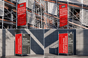 40 Construction Banner Mockup Bundle, a Mockup by Vitora Mockup (Thumbnail 3 of 12)