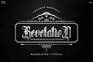 Revelation - Blackletter Typeface