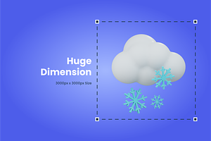 3D Meteorology Icon Vol 2