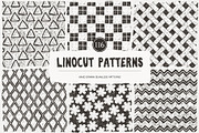 Linocut Patterns, a Pattern Graphic by GVGraphics (Thumbnail 1 of 15)