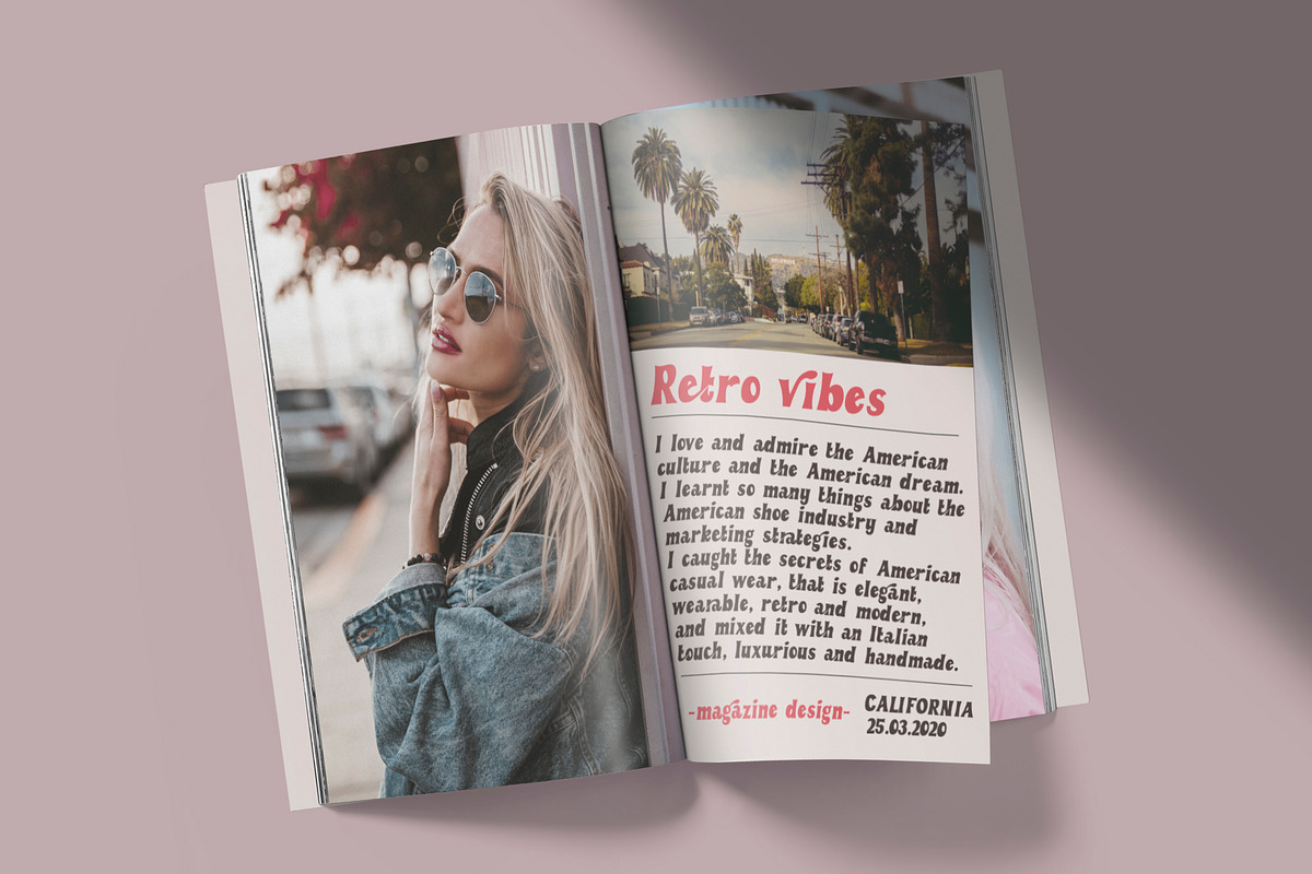 Retro Vibes | Vintage Bold Font preview 8