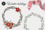 Watercolor WINTER HOLIDAYS, a Seasonal Illustration by LeriaArt watercolor (Thumbnail 11 of 16)