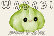 Wasabi a hand-lettered Bubbly Font, a Handwritten Font by Eryn Rose Design (Thumbnail 3 of 12)