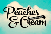Peaches And Cream, a Script Font by Fenotype (Thumbnail 6 of 6)