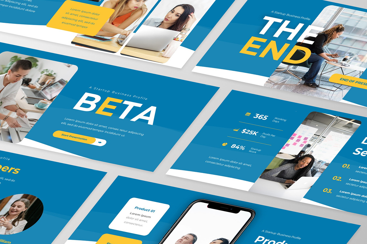 Beta - Startup Keynote Template, a Presentation Template by GraphauseProject (Photo 5 of 6)