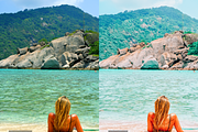 14 Ocean Blue Lightroom Presets, a Preset Add-On by RamsaGraphi (Thumbnail 5 of 10)