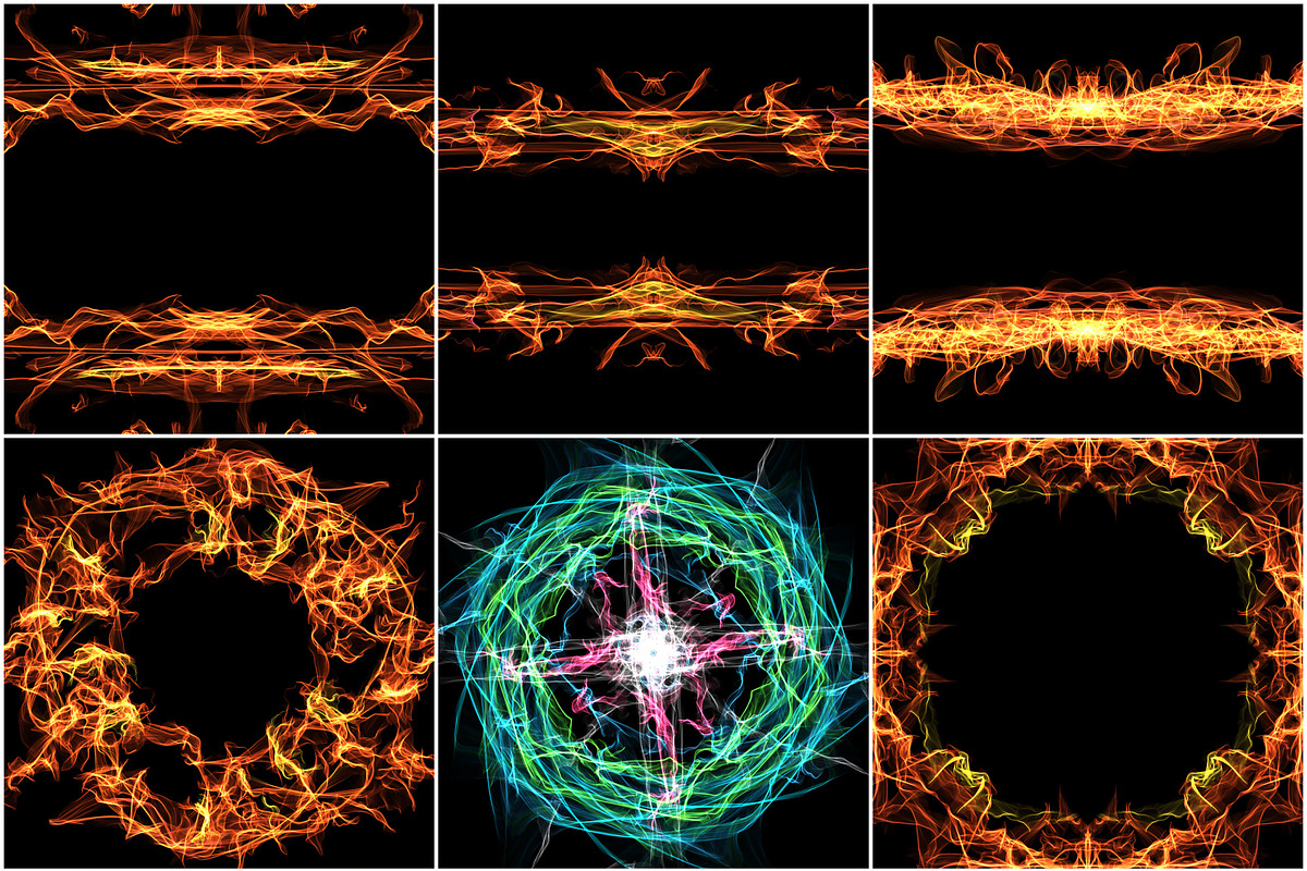 40x Light, fire, silk effects and fr, an Illustration by HQPhoto Store (Photo 2 of 2)