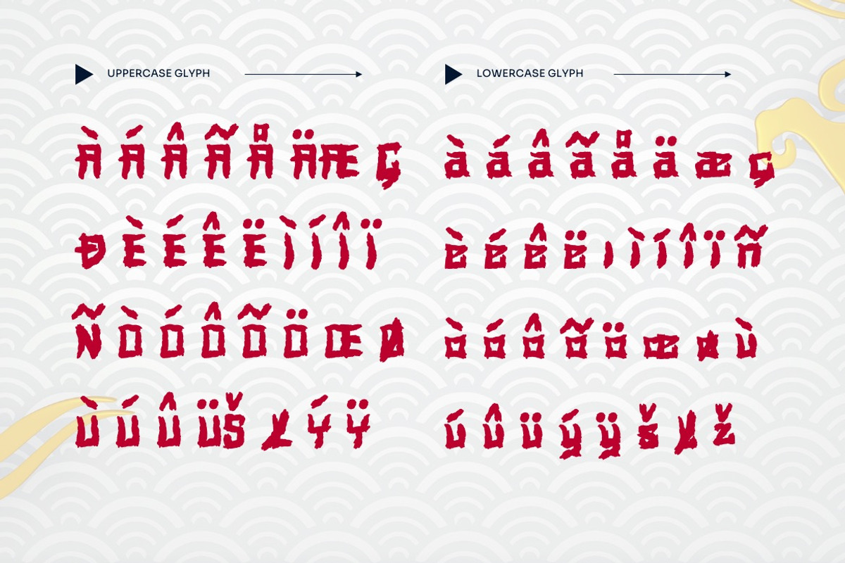 Ichithawa - Textured Japanese Font, a Handwritten Font by Dhabee (Photo 2 of 15)