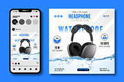 Product Social Media Post, a Social Media Template by MightyDesign (Thumbnail 1 of 5)