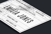 White marble bussiness card template, a Business Card Template by MH Design Template (Thumbnail 10 of 10)