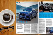 Car Magazine Template, a Magazine Template by Red Cactus Creative (Thumbnail 8 of 18)