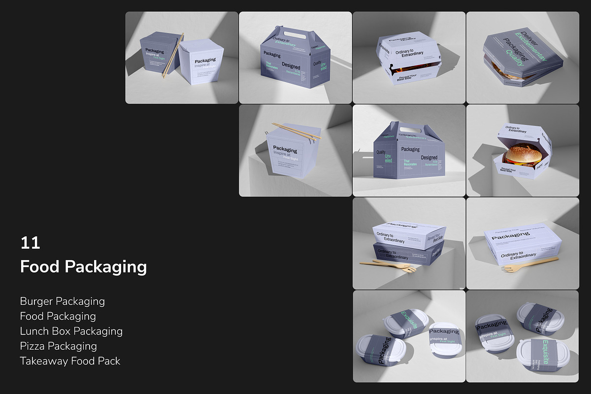 Product Packaging Set Mockup, a Mockup by Arvalamockup (Photo 7 of 12)