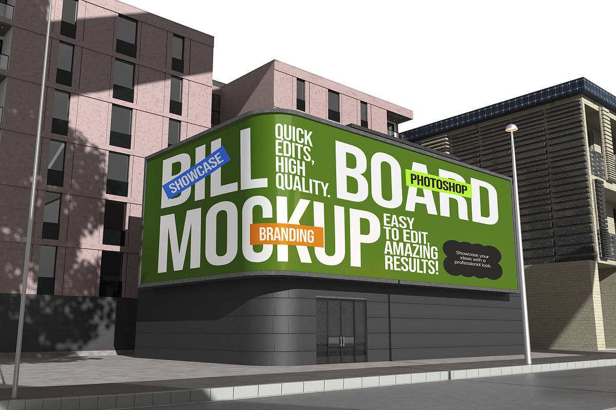 Billboard Mockup, an Advertising Mockup by Unerispace (Photo 4 of 4)