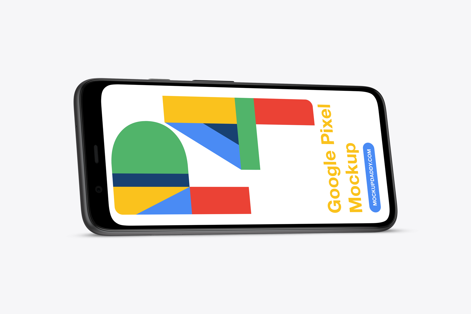 Google Pixel 4 Phone Mockup by Mockupdaddy  Creative Market