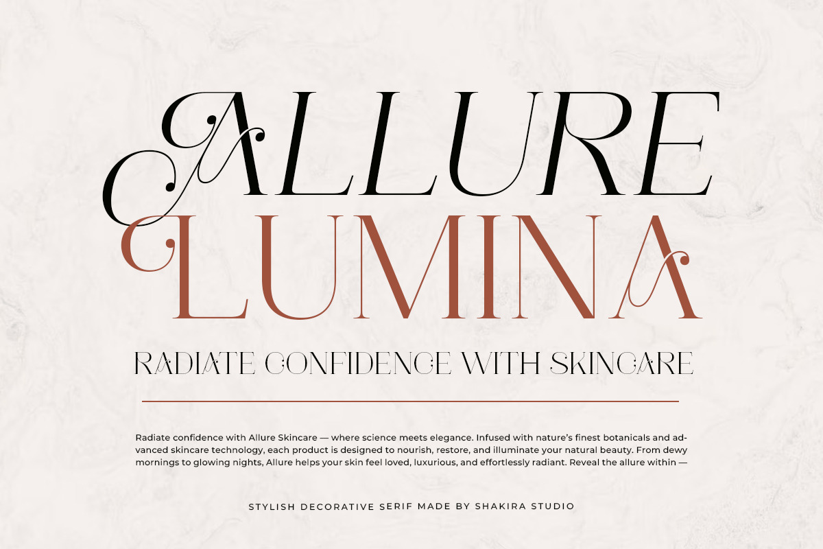 Righway Magnolia - Elegant Luxury, a Serif Font by Shakira Studio (Photo 4 of 10)