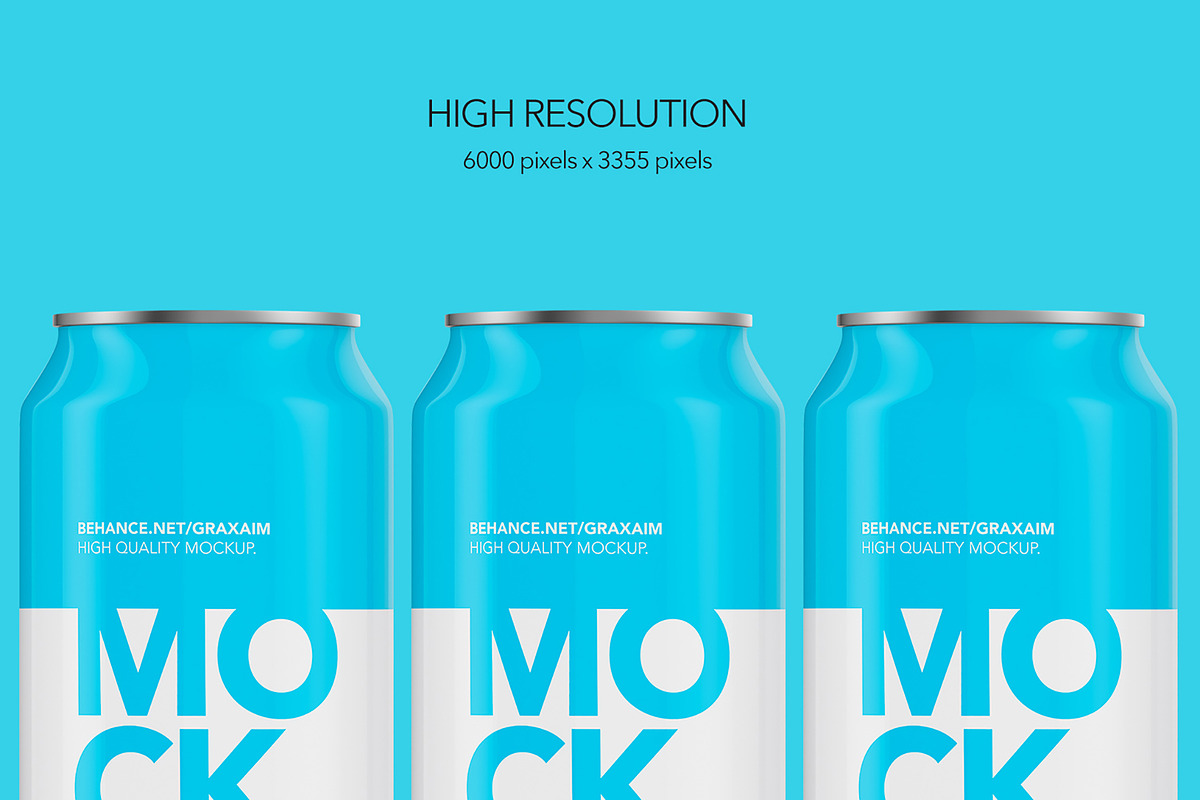 Drink Cans - Bundle Mockup, a Packaging Mockup by Graxaim Mock-up (Photo 3 of 7)